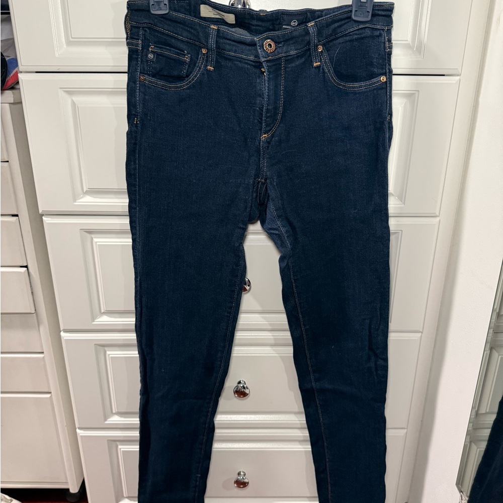 AG Adriano Goldschmied Dark Indigo Skinny Jeans